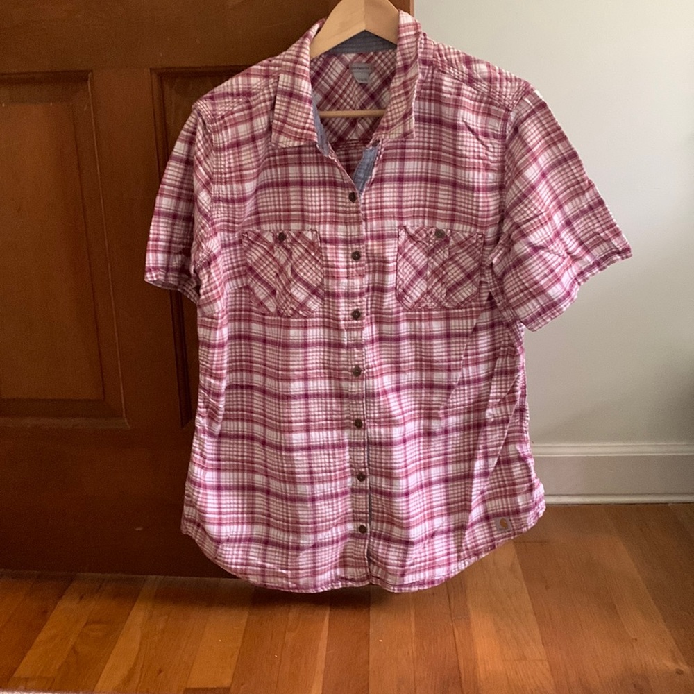 Carhartt Plaid Button Up